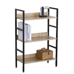 Artelibre - 15340038 ΡΑΦΙΕΡΑ ARTELIBRE MARWOOD ΔΡΥΣ/ΜΑΥΡΟ ΜΟΡΙΟΣΑΝΙΔΑ/ΜΕΤΑΛΛΟ 60X27.6X93CM