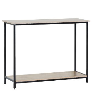 Artelibre - 15340044 ΚΟΝΣΟΛΑ ARTELIBRE QUENLEY ΔΡΥΣ/ΜΑΥΡΟ ΜΟΡΙΟΣΑΝΙΔΑ/ΜΕΤΑΛΛΟ 106X35X81CM