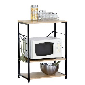 Artelibre - 15340061 ΡΑΦΙΕΡΑ ΚΟΥΖΙΝΑΣ ARTELIBRE FAIRWYN ΔΡΥΣ/ΜΑΥΡΟ ΜΟΡΙΟΣΑΝΙΔΑ/ΜΕΤΑΛΛΟ 60X40X82CM