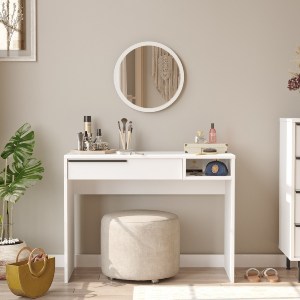 Artelibre - 15350019 ΤΟΥΑΛΕΤΑ ARTELIBRE DEVON ΛΕΥΚΟ ΜΟΡΙΟΣΑΝΙΔΑ/ΜΕΤΑΛΛΟ/ΓΥΑΛΙ 44.5X100X75CM