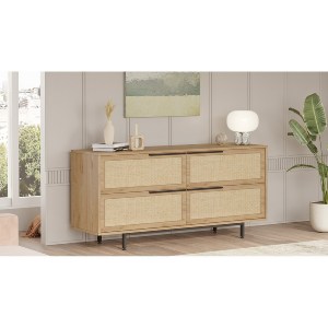 Artelibre - 15350022 ΚΟΝΣΟΛΑ ARTELIBRE CORNWALL ΦΥΣΙΚΟ ΜΟΡΙΟΣΑΝΙΔΑ/ΜΕΤΑΛΛΟ 44.5X160X74.3CM