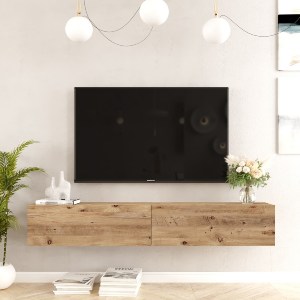 Artelibre - 15350031 ΕΠΙΠΛΟ ΤΗΛΕΟΡΑΣΗΣ ARTELIBRE KENT ΠΕΥΚΟ ΜΟΡΙΟΣΑΝΙΔΑ 180X31.6X29.6CM