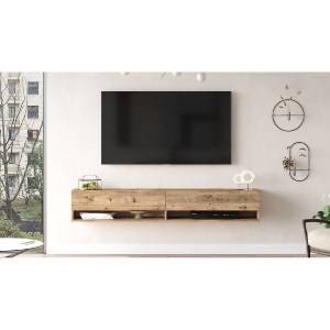 Artelibre - 15350034 ΕΠΙΠΛΟ ΤΗΛΕΟΡΑΣΗΣ ARTELIBRE SONNING ΠΕΥΚΟ ΜΟΡΙΟΣΑΝΙΔΑ 180X31.6X29.6CM
