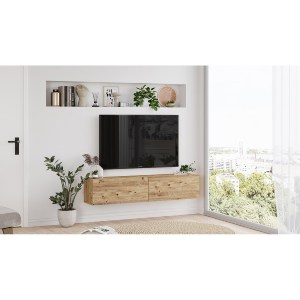 Artelibre - 15350035 ΕΠΙΠΛΟ ΤΗΛΕΟΡΑΣΗΣ ARTELIBRE BERKSHIRE ΠΕΥΚΟ ΜΟΡΙΟΣΑΝΙΔΑ 140X31.6X29.6CM