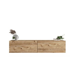 Artelibre - 15350035 ΕΠΙΠΛΟ ΤΗΛΕΟΡΑΣΗΣ ARTELIBRE BERKSHIRE ΠΕΥΚΟ ΜΟΡΙΟΣΑΝΙΔΑ 140X31.6X29.6CM