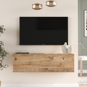 Artelibre - 15350040 ΕΠΙΠΛΟ ΤΗΛΕΟΡΑΣΗΣ ARTELIBRE INVERIE ΠΕΥΚΟ ΜΟΡΙΟΣΑΝΙΔΑ 100X31.6X29.6CM