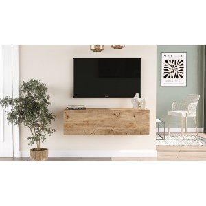 Artelibre - 15350040 ΕΠΙΠΛΟ ΤΗΛΕΟΡΑΣΗΣ ARTELIBRE INVERIE ΠΕΥΚΟ ΜΟΡΙΟΣΑΝΙΔΑ 100X31.6X29.6CM