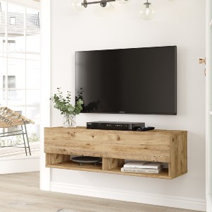 Artelibre - 15350043 ΕΠΙΠΛΟ ΤΗΛΕΟΡΑΣΗΣ ARTELIBRE BEXLEY ΠΕΥΚΟ ΜΟΡΙΟΣΑΝΙΔΑ 100X31.6X29.6CM