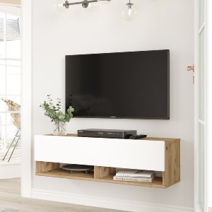 Artelibre - 15350045 ΕΠΙΠΛΟ ΤΗΛΕΟΡΑΣΗΣ ARTELIBRE BEXLEY ΠΕΥΚΟ/ΛΕΥΚΟ ΜΟΡΙΟΣΑΝΙΔΑ 100X31.6X29.6CM