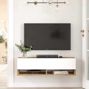 Artelibre - 15350045 ΕΠΙΠΛΟ ΤΗΛΕΟΡΑΣΗΣ ARTELIBRE BEXLEY ΠΕΥΚΟ/ΛΕΥΚΟ ΜΟΡΙΟΣΑΝΙΔΑ 100X31.6X29.6CM