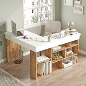 Artelibre - 15350091 ΓΡΑΦΕΙΟ ARTELIBRE CANN ΠΕΥΚΟ/ΛΕΥΚΟ ΜΟΡΙΟΣΑΝΙΔΑ 115X120X72CM