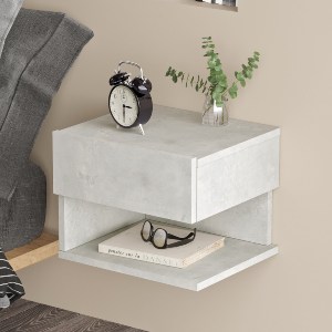 Artelibre - 15350094 ΚΟΜΟΔΙΝΟ ARTELIBRE CHADWELL ΑΝΟΙΧΤΟ ΓΚΡΙ ΜΕ ΕΦΕ ΤΣΙΜΕΝΤΟ ΜΟΡΙΟΣΑΝΙΔΑ 40X35.3X31.3CM
