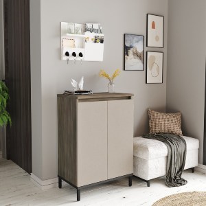 Artelibre - 15350099 ΝΤΟΥΛΑΠΙ ΠΟΛΛΑΠΛΩΝ ΧΡΗΣΕΩΝ ARTELIBRE CHELSEA ΚΑΦΕ/ΑΝΘΡΑΚΙ ΜΟΡΙΟΣΑΝΙΔΑ/ΜΕΤΑΛΛΟ 60X35.5X85.6CM
