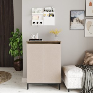 Artelibre - 15350099 ΝΤΟΥΛΑΠΙ ΠΟΛΛΑΠΛΩΝ ΧΡΗΣΕΩΝ ARTELIBRE CHELSEA ΚΑΦΕ/ΑΝΘΡΑΚΙ ΜΟΡΙΟΣΑΝΙΔΑ/ΜΕΤΑΛΛΟ 60X35.5X85.6CM