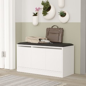 Artelibre - 15350109 ΕΠΙΠΛΟ ΕΙΣΟΔΟΥ ARTELIBRE CROFTON ΛΕΥΚΟ ΜΟΡΙΟΣΑΝΙΔΑ 89.6X35.5X45.8CM