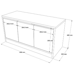 Artelibre - 15350110 ΕΠΙΠΛΟ ΕΙΣΟΔΟΥ ARTELIBRE CROFTON ΦΥΣΙΚΟ ΜΟΡΙΟΣΑΝΙΔΑ 89.6X35.5X45.8CM