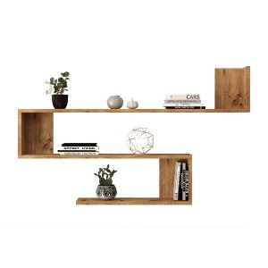 Artelibre - 15350119 ΡΑΦΙ ΤΟΙΧΟΥ ARTELIBRE EALING ΠΕΥΚΟ ΜΟΡΙΟΣΑΝΙΔΑ 120X145X71.4CM