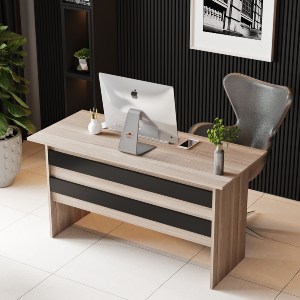 Artelibre - 15350129 ΓΡΑΦΕΙΟ ARTELIBRE EASTCOTE ΟΞΙΑ/ΜΑΥΡΟ ΜΟΡΙΟΣΑΝΙΔΑ 140X60X73.8CM