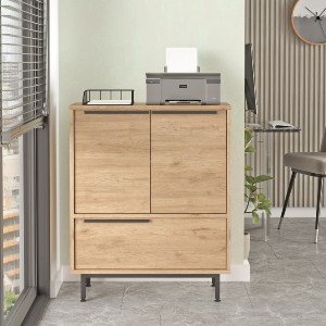 Artelibre - 15350138 ΝΤΟΥΛΑΠΙ ΠΟΛΛΑΠΛΩΝ ΧΡΗΣΕΩΝ ARTELIBRE EMERSON ΦΥΣΙΚΟ ΜΟΡΙΟΣΑΝΙΔΑ/ΜΕΤΑΛΛΟ 35.5X74.8X90.4CM