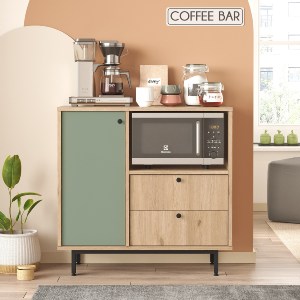 Artelibre - 15350149 ΝΤΟΥΛΑΠΙ ΚΟΥΖΙΝΑΣ ARTELIBRE GLASGOW ΦΥΣΙΚΟ/ΦΥΣΤΙΚΙ ΜΟΡΙΟΣΑΝΙΔΑ/ΜΕΛΑΜΙΝΗ 88X35.5X85CM