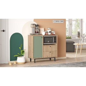 Artelibre - 15350149 ΝΤΟΥΛΑΠΙ ΚΟΥΖΙΝΑΣ ARTELIBRE GLASGOW ΦΥΣΙΚΟ/ΦΥΣΤΙΚΙ ΜΟΡΙΟΣΑΝΙΔΑ/ΜΕΛΑΜΙΝΗ 88X35.5X85CM