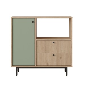 Artelibre - 15350149 ΝΤΟΥΛΑΠΙ ΚΟΥΖΙΝΑΣ ARTELIBRE GLASGOW ΦΥΣΙΚΟ/ΦΥΣΤΙΚΙ ΜΟΡΙΟΣΑΝΙΔΑ/ΜΕΛΑΜΙΝΗ 88X35.5X85CM