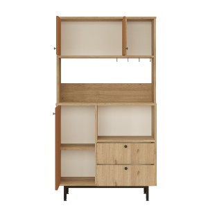 Artelibre - 15350151 ΝΤΟΥΛΑΠΙ ΚΟΥΖΙΝΑΣ ARTELIBRE EDINBURGH ΦΥΣΙΚΟ/ΚΕΡΑΜΙΔΙ ΜΟΡΙΟΣΑΝΙΔΑ/ΜΕΛΑΜΙΝΗ 88X35.5XX161.2CM