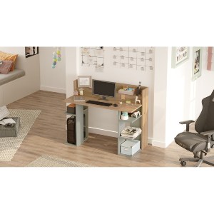 Artelibre - 15350152 ΓΡΑΦΕΙΟ ARTELIBRE FIFE ΦΥΣΙΚΟ/ΦΥΣΤΙΚΙ ΜΟΡΙΟΣΑΝΙΔΑ/ΜΕΛΑΜΙΝΗ 124X58X98CM