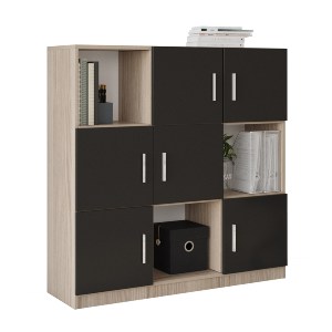 Artelibre - 15350159 ΒΙΒΛΙΟΘΗΚΗ ARTELIBRE ELMSTEAD ΟΞΙΑ/ΜΑΥΡΟ ΜΟΡΙΟΣΑΝΙΔΑ/ΜΕΛΑΜΙΝΗ 119.9X37.6X121.8CM