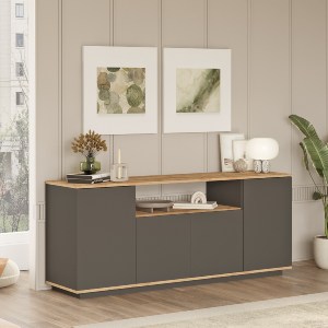 Artelibre - 15350189 ΜΠΟΥΦΕΣ ARTELIBRE CLACK ΑΝΘΡΑΚΙ/ΠΕΥΚΟ ΜΟΡΙΟΣΑΝΙΔΑ/ΜΕΛΑΜΙΝΗ 180X44.5X75CM