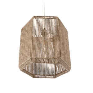 glo-00519-00519_6 GLOBOSTAR® CAYMAN 00519 BOHO ΚΡΕΜΑΣΤΟ ΦΩΤΙΣΤΙΚΟ ΠΛΕΓΜΑ ΜΟΝΟΦΩΤΟ 1 X E27 IP20 ΜΠΕΖ ΣΧΟΙΝΙ -