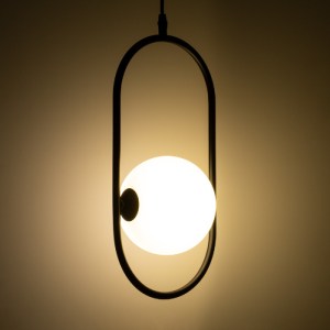 glo-00589-00589_2 GLOBOSTAR® HAMBURG 00589 ΜΟΝΤΕΡΝΟ ΚΡΕΜΑΣΤΟ ΦΩΤΙΣΤΙΚΟ ΜΠΑΛΑ ΜΟΝΟΦΩΤΟ 1 X G9 ΜΑΥΡΟ ΜΕΤΑΛΛΟ Μ