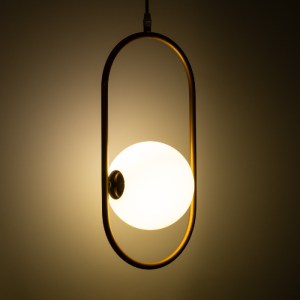 glo-00590-00590_2 GLOBOSTAR® HAMBURG 00590 ΜΟΝΤΕΡΝΟ ΚΡΕΜΑΣΤΟ ΦΩΤΙΣΤΙΚΟ ΜΠΑΛΑ ΜΟΝΟΦΩΤΟ 1 X G9 ΧΡΥΣΟ ΜΕΤΑΛΛΟ Μ