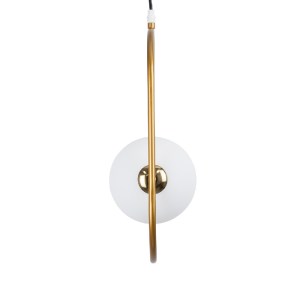 glo-00590-00590_7 GLOBOSTAR® HAMBURG 00590 ΜΟΝΤΕΡΝΟ ΚΡΕΜΑΣΤΟ ΦΩΤΙΣΤΙΚΟ ΜΠΑΛΑ ΜΟΝΟΦΩΤΟ 1 X G9 ΧΡΥΣΟ ΜΕΤΑΛΛΟ Μ