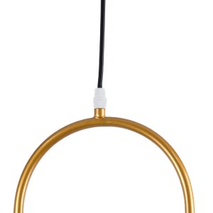 glo-00592-00592_10 GLOBOSTAR® HAMBURG 00592 ΜΟΝΤΕΡΝΟ ΚΡΕΜΑΣΤΟ ΦΩΤΙΣΤΙΚΟ ΜΠΑΛΑ ΜΟΝΟΦΩΤΟ 1 X E14 IP20 ΧΡΥΣΟ ΜΕΤ