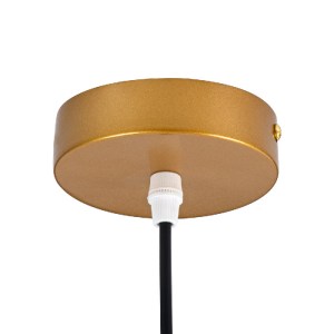 glo-00592-00592_11 GLOBOSTAR® HAMBURG 00592 ΜΟΝΤΕΡΝΟ ΚΡΕΜΑΣΤΟ ΦΩΤΙΣΤΙΚΟ ΜΠΑΛΑ ΜΟΝΟΦΩΤΟ 1 X E14 IP20 ΧΡΥΣΟ ΜΕΤ