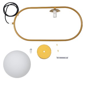 glo-00592-00592_12 GLOBOSTAR® HAMBURG 00592 ΜΟΝΤΕΡΝΟ ΚΡΕΜΑΣΤΟ ΦΩΤΙΣΤΙΚΟ ΜΠΑΛΑ ΜΟΝΟΦΩΤΟ 1 X E14 IP20 ΧΡΥΣΟ ΜΕΤ