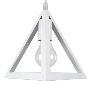glo-00617-00617_7 GLOBOSTAR® TRIANGLE 00617 ΜΟΝΤΕΡΝΟ ΚΡΕΜΑΣΤΟ ΦΩΤΙΣΤΙΚΟ ΠΛΕΓΜΑ ΤΡΙΦΩΤΟ 3 X E27 IP20 ΛΕΥΚΟ ΜΕ