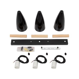 glo-00630-00630_8 GLOBOSTAR® DILLON 00630 ΜΟΝΤΕΡΝΟ ΚΡΕΜΑΣΤΟ ΦΩΤΙΣΤΙΚΟ ΡΑΓΑ ΤΡΙΦΩΤΟ 3 X E27 IP20 ΜΑΥΡΟ ΜΕΤΑΛΛ