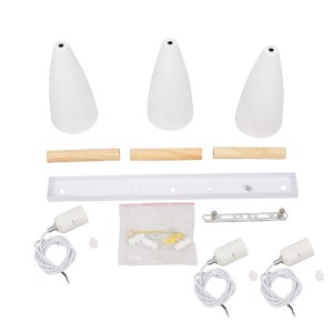 glo-00631-00631_8 GLOBOSTAR® DILLON 00631 ΜΟΝΤΕΡΝΟ ΚΡΕΜΑΣΤΟ ΦΩΤΙΣΤΙΚΟ ΡΑΓΑ ΤΡΙΦΩΤΟ 3 X E27 IP20 ΛΕΥΚΟ ΜΕΤΑΛΛ