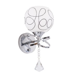glo-00634-00634_0 GLOBOSTAR® CANTER 00634 ΜΟΝΤΕΡΝΟ ΕΠΙΤΟΙΧΙΟ ΦΩΤΙΣΤΙΚΟ ΑΠΛΙΚΑ ΜΟΝΟΦΩΤΟ 1 X E27 IP20 ΑΣΗΜΙ ΜΕ