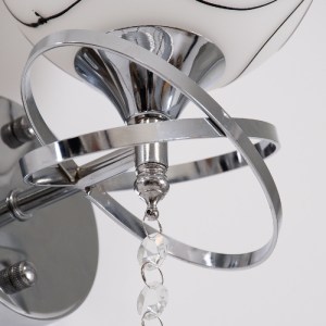 glo-00634-00634_10 GLOBOSTAR® CANTER 00634 ΜΟΝΤΕΡΝΟ ΕΠΙΤΟΙΧΙΟ ΦΩΤΙΣΤΙΚΟ ΑΠΛΙΚΑ ΜΟΝΟΦΩΤΟ 1 X E27 IP20 ΑΣΗΜΙ ΜΕ