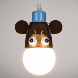 glo-00640-00640_2 GLOBOSTAR® MONKEY 00640 ΠΑΙΔΙΚΟ ΚΡΕΜΑΣΤΟ ΦΩΤΙΣΤΙΚΟ ΦΙΓΟΥΡΑ ΜΟΝΟΦΩΤΟ 1 X E27 IP20 ΠΟΛΥΧΡΩΜΟ