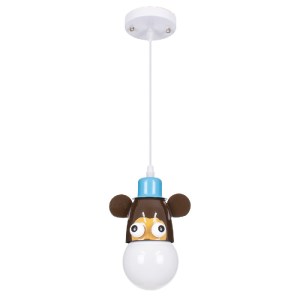glo-00640-00640_3 GLOBOSTAR® MONKEY 00640 ΠΑΙΔΙΚΟ ΚΡΕΜΑΣΤΟ ΦΩΤΙΣΤΙΚΟ ΦΙΓΟΥΡΑ ΜΟΝΟΦΩΤΟ 1 X E27 IP20 ΠΟΛΥΧΡΩΜΟ