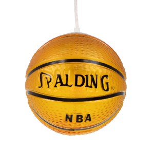glo-00645-00645_5 GLOBOSTAR® SPALDING NBA 00645 ΠΑΙΔΙΚΟ ΚΡΕΜΑΣΤΟ ΦΩΤΙΣΤΙΚΟ ΜΠΑΛΑ ΜΟΝΟΦΩΤΟ 1 X E27 IP20 ΠΟΡΤΟ