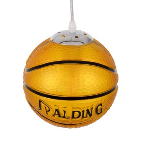 glo-00645-00645_6 GLOBOSTAR® SPALDING NBA 00645 ΠΑΙΔΙΚΟ ΚΡΕΜΑΣΤΟ ΦΩΤΙΣΤΙΚΟ ΜΠΑΛΑ ΜΟΝΟΦΩΤΟ 1 X E27 IP20 ΠΟΡΤΟ