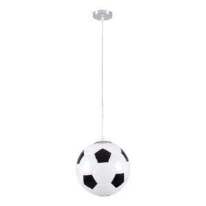 glo-00647-00647_3 GLOBOSTAR® FOOTBALL 00647 ΠΑΙΔΙΚΟ ΚΡΕΜΑΣΤΟ ΦΩΤΙΣΤΙΚΟ ΟΡΟΦΗΣ ΜΕ ΝΤΟΥΙ 1 X E27 AC 220-240V I