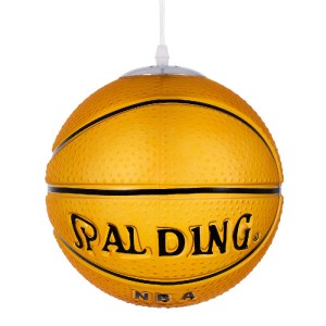 glo-00649-3607ee_00649_0 GLOBOSTAR® SPALDING NBA 00649 ΠΑΙΔΙΚΟ ΚΡΕΜΑΣΤΟ ΦΩΤΙΣΤΙΚΟ ΜΠΑΛΑ ΜΟΝΟΦΩΤΟ 1 X E27 IP20 ΠΟΡΤΟ