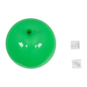 glo-00653-00653_9 GLOBOSTAR® BALLOON 00653 ΠΑΙΔΙΚΟ ΦΩΤΙΣΤΙΚΟ ΟΡΟΦΗΣ ΜΠΑΛΑ ΜΟΝΟΦΩΤΟ 1 X E27 IP20 ΠΡΑΣΙΝΟ ΠΛΑΣ