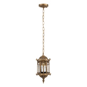 glo-00656-00656_3 GLOBOSTAR® DARCY 00656 VINTAGE ΚΡΕΜΑΣΤΟ ΦΩΤΙΣΤΙΚΟ ΠΛΕΓΜΑ ΜΟΝΟΦΩΤΟ 1 X E27 IP20 ΜΠΡΟΥΤΖΙΝΟ 